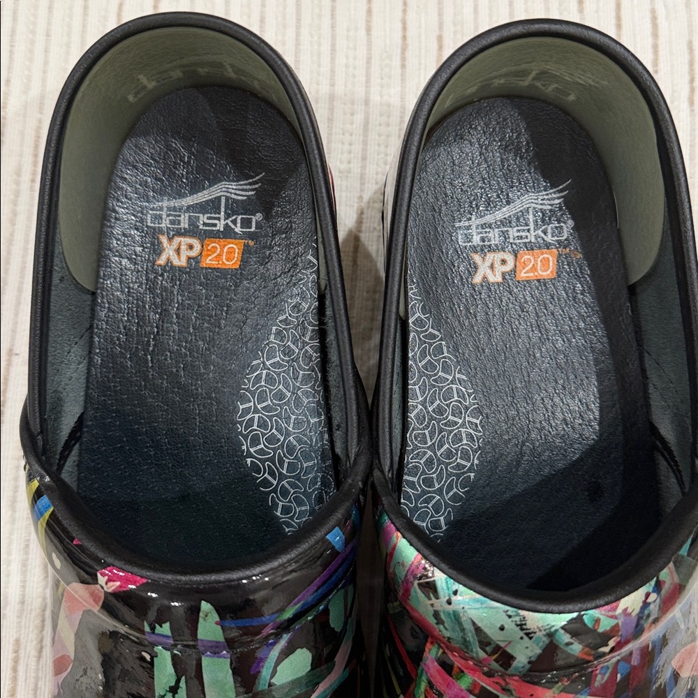 Dansko Colorful Patterned Clogs - Picture 6 of 9